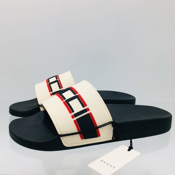 Gucci 522884 JC200 9572 Women’s Rubber Slide/ sandal - Picture 2 of 15